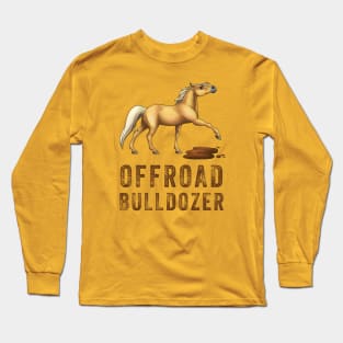 Kinsley the Offroad Bulldozer who Hates Mud Long Sleeve T-Shirt